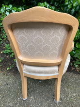 Load image into Gallery viewer, French Style Cream Upholstered Armchair
