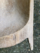 Load image into Gallery viewer, Vintage Rustic Farmhouse Hand Carved Dough Bowl
