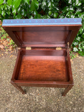 Load image into Gallery viewer, Vintage Mahogany Piano Stool With Storage
