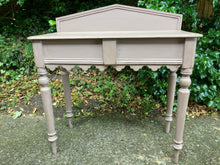 Load image into Gallery viewer, Dusky Pink Painted Console Table With A Drawer To One Side
