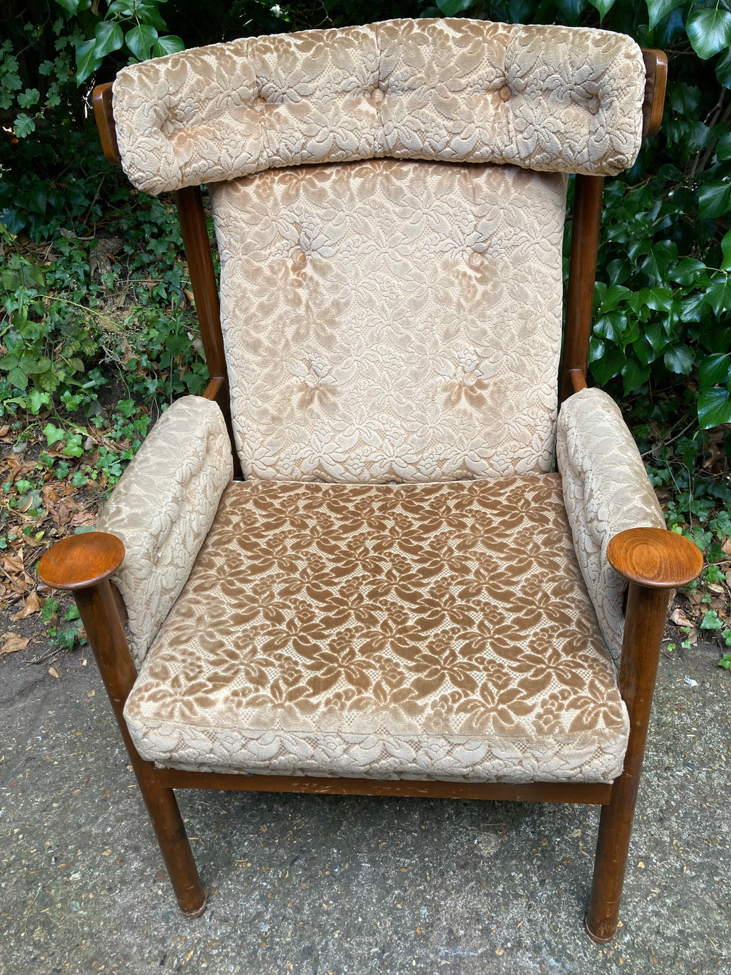 Vintage Unusual Armchair