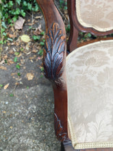 Load image into Gallery viewer, Vintage Mahogany French Style Armchair
