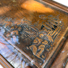 Load image into Gallery viewer, Oriental Carved Nest of Four Coffee Tables
