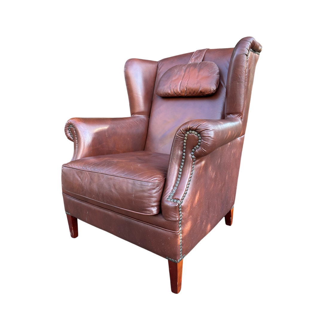 Italian Violino Wing Back Armchair