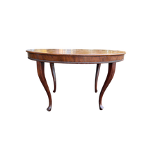 Load image into Gallery viewer, 19th Century Mahogany Oval Dining Table on cabriole legs
