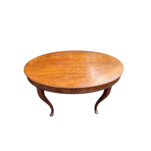 Load image into Gallery viewer, 19th Century Mahogany Oval Dining Table on cabriole legs
